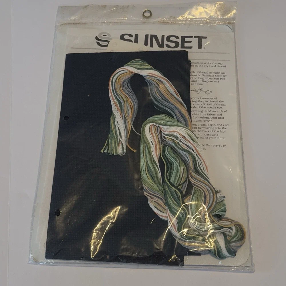 Calla Lilies Sunset Counted Cross Stich Exotic Flower Zabroski 13569 Black 8x16